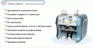 currency discriminator counter